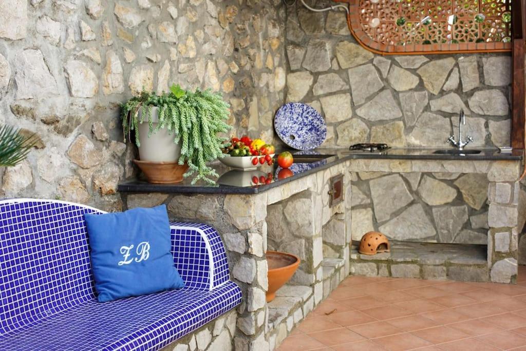 Villa La Zagara Bianca à Massa Lubrense Extérieur photo